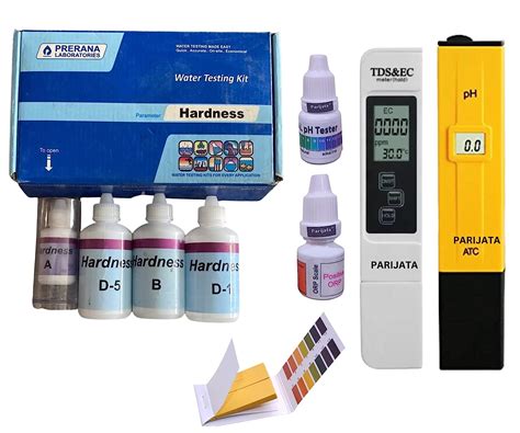 water hardness testing equipment|best test for water hardness.